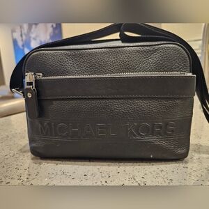 Michael Kors Black Leather Bag